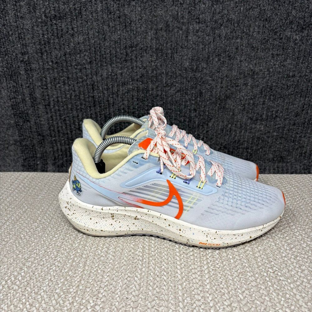 Nike Air Zoom Pegasus 39 Light Thistle Blue Running Shoes Womens 6.5 Dx6047-181
